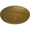 Ekena Millwork Reece Ceiling Medallion (Fits Canopies up to 2 3/8"), Hand-Painted Gold, 12"OD x 1 3/4"P CM12REGLS - alternate 2